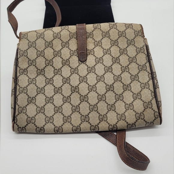 Rare Vintage GUCCI GG Supreme Crossbody Shoulder Clutch Bag 001 059 1923​​​ - Picture 10 of 12